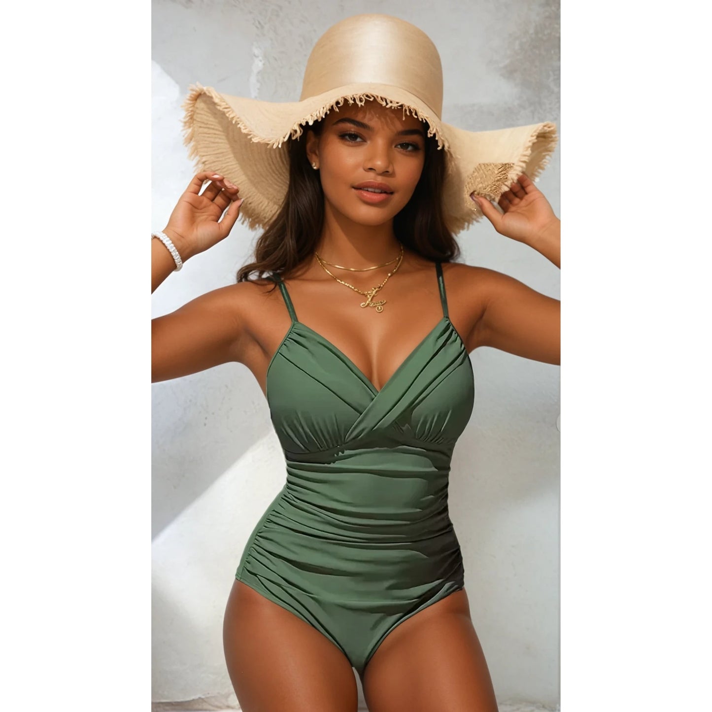 Elegante Badlaken Zomerse Stijl