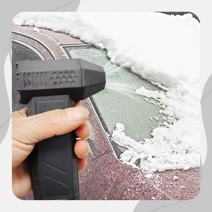 Draadloze Sneeuwblaasborstel – Compacte Elektrische Sneeuwverwijderaar voor Auto & Ramen – Oplaadbaar via USB