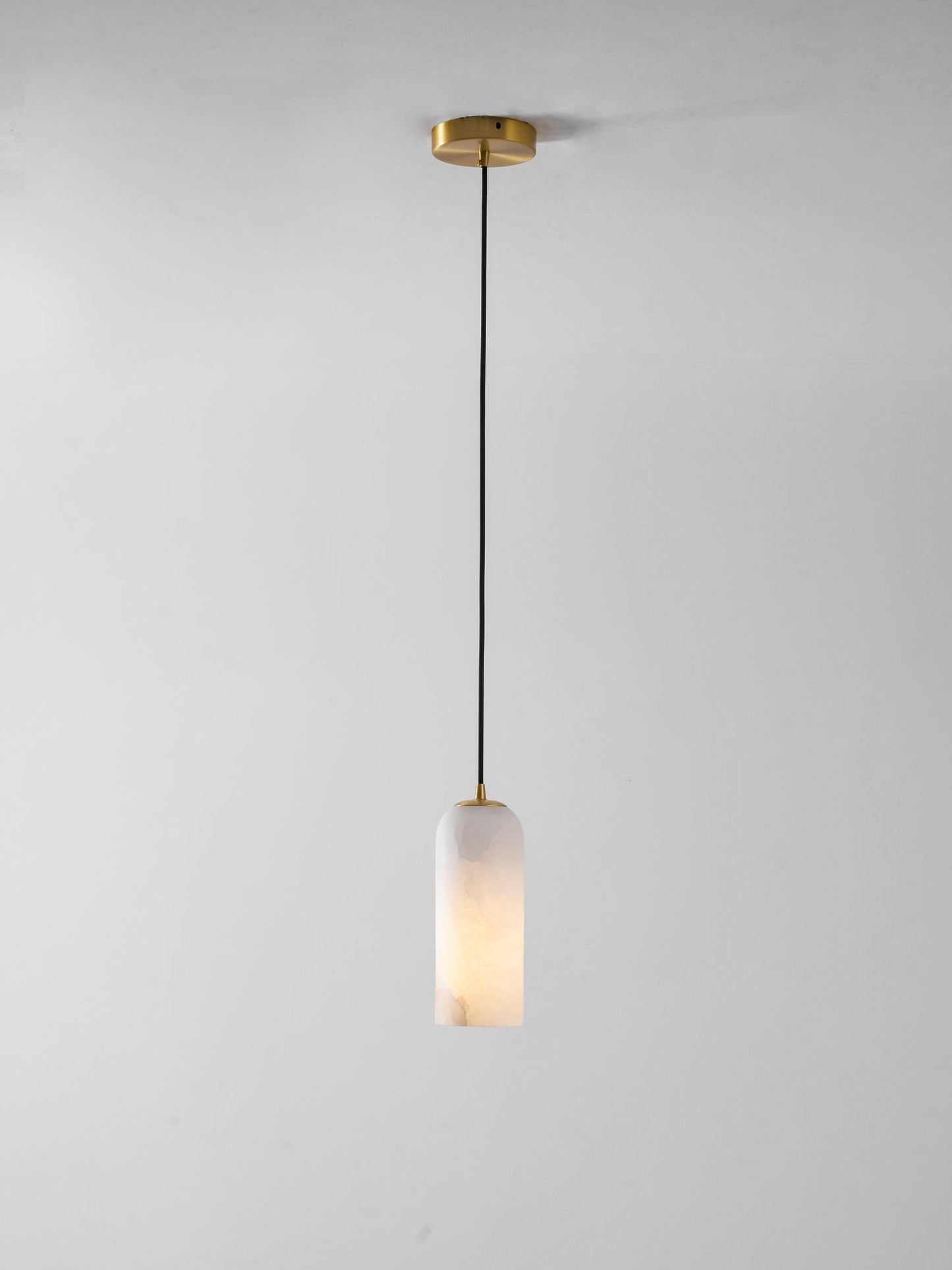 Alabasten Hanglamp met Gevlochten Snoer – Natuursteen Verlichting van Enkel Lichtpunt tot 21-Lichts Cluster – Mid-Century Modern Stijl Eetkamer Hanglamp met E12/E14 Fitting