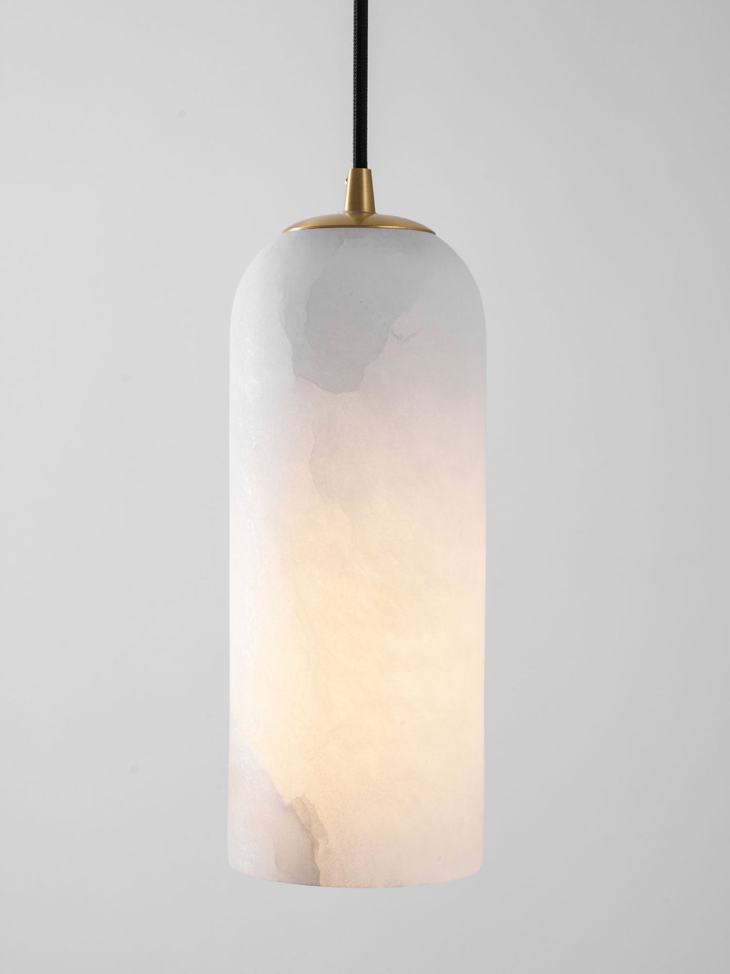 Alabasten Hanglamp met Gevlochten Snoer – Natuursteen Verlichting van Enkel Lichtpunt tot 21-Lichts Cluster – Mid-Century Modern Stijl Eetkamer Hanglamp met E12/E14 Fitting