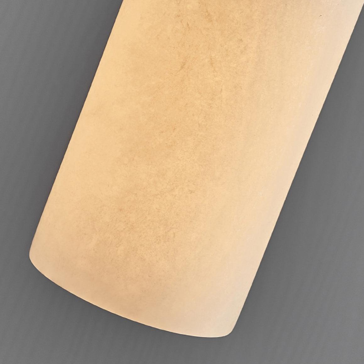 Alabasten Hanglamp met Gevlochten Snoer – Natuursteen Verlichting van Enkel Lichtpunt tot 21-Lichts Cluster – Mid-Century Modern Stijl Eetkamer Hanglamp met E12/E14 Fitting