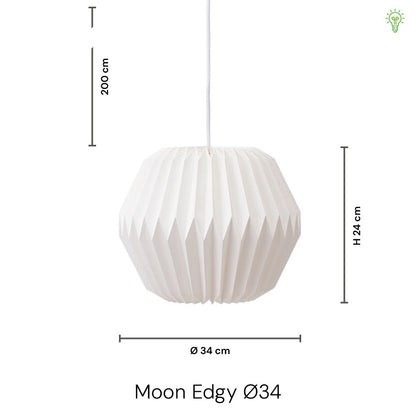 Hanglamp Wit Acryl Design E27 Woonkamer Eettafel