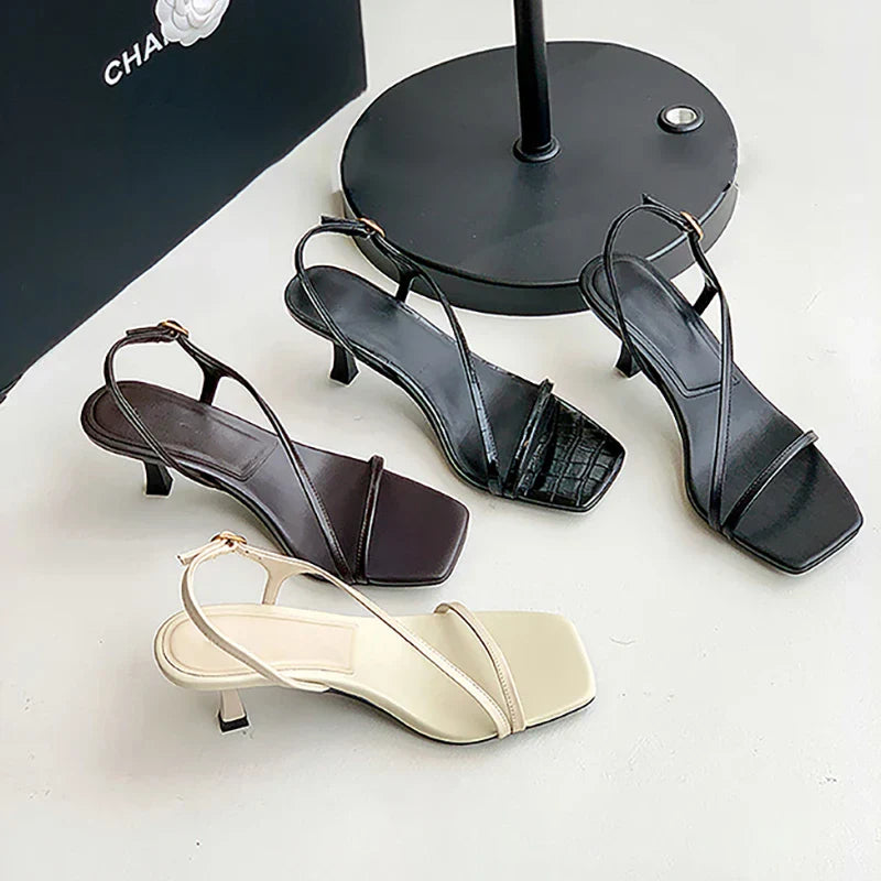 Zomer Sandalen met Glamour Riempjes van ChicMode