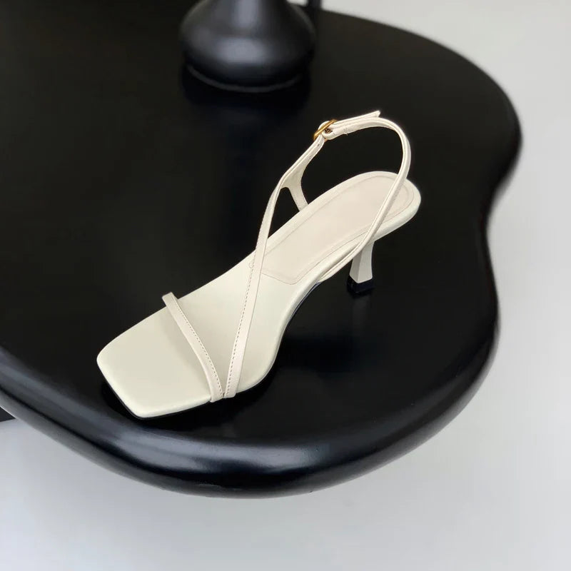 Zomer Sandalen met Glamour Riempjes van ChicMode