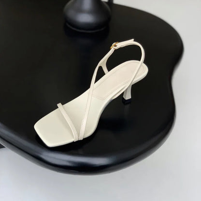 Zomer Sandalen met Glamour Riempjes van ChicMode