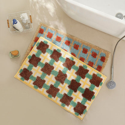 Marokkaanse Badmat Antislip met Sneldrogende Oppervlak – Zachte Badkamermat 40x60cm 50x80cm 60x90cm