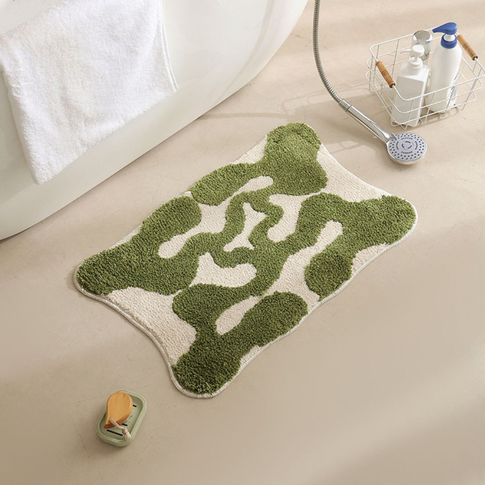 Marokkaanse Badmat Antislip met Sneldrogende Oppervlak – Zachte Badkamermat 40x60cm 50x80cm 60x90cm