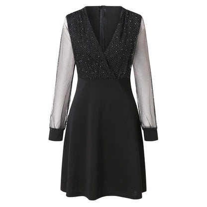 Glitterjurk Dames Partyjurk Schitterend Model