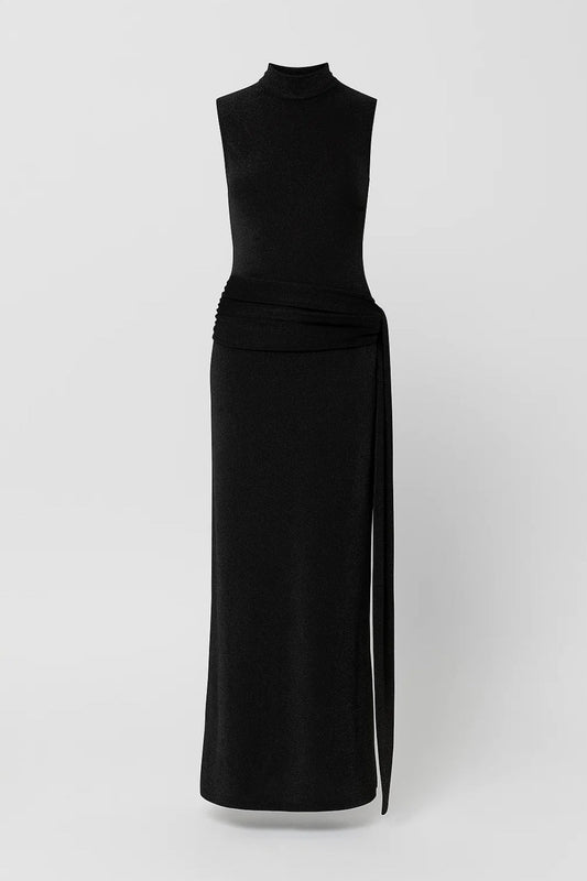 Mouwloze Maxi Jurk Dames Elegant Halternek Zomerjurk - StudioMarella