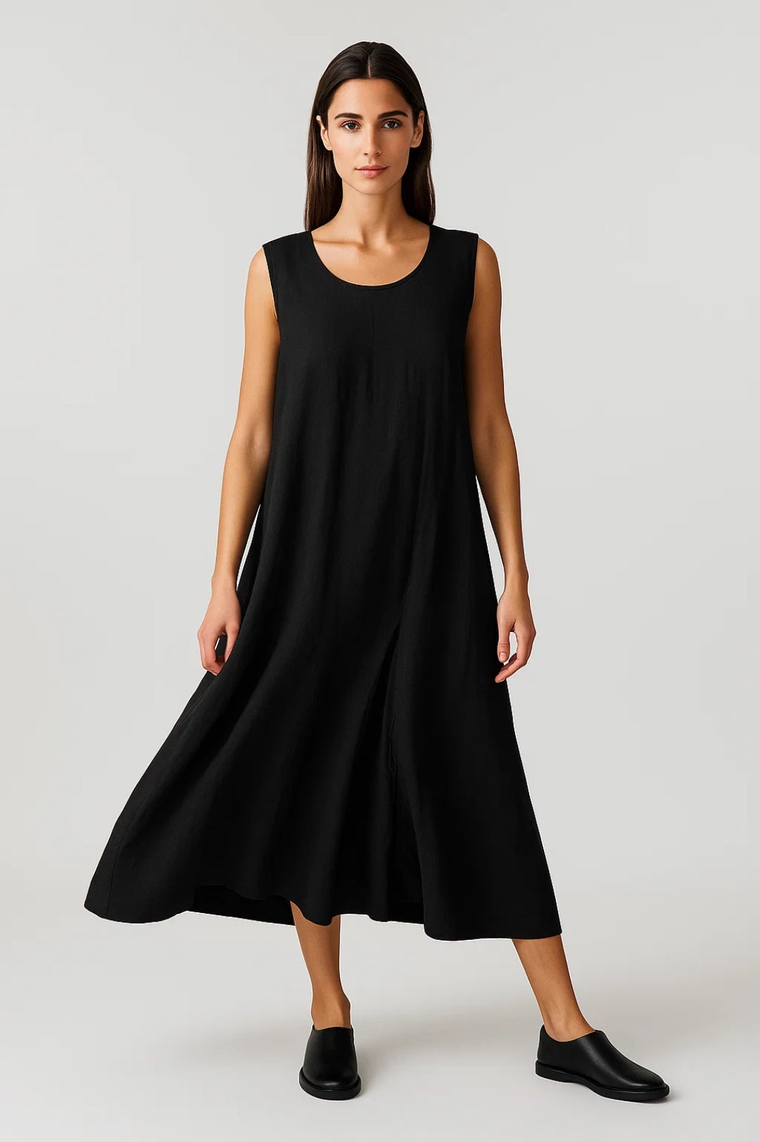 Dames Maxi Jurk Mouwloos Wijd en Comfortabel Zomerjurk - StudioMarella
