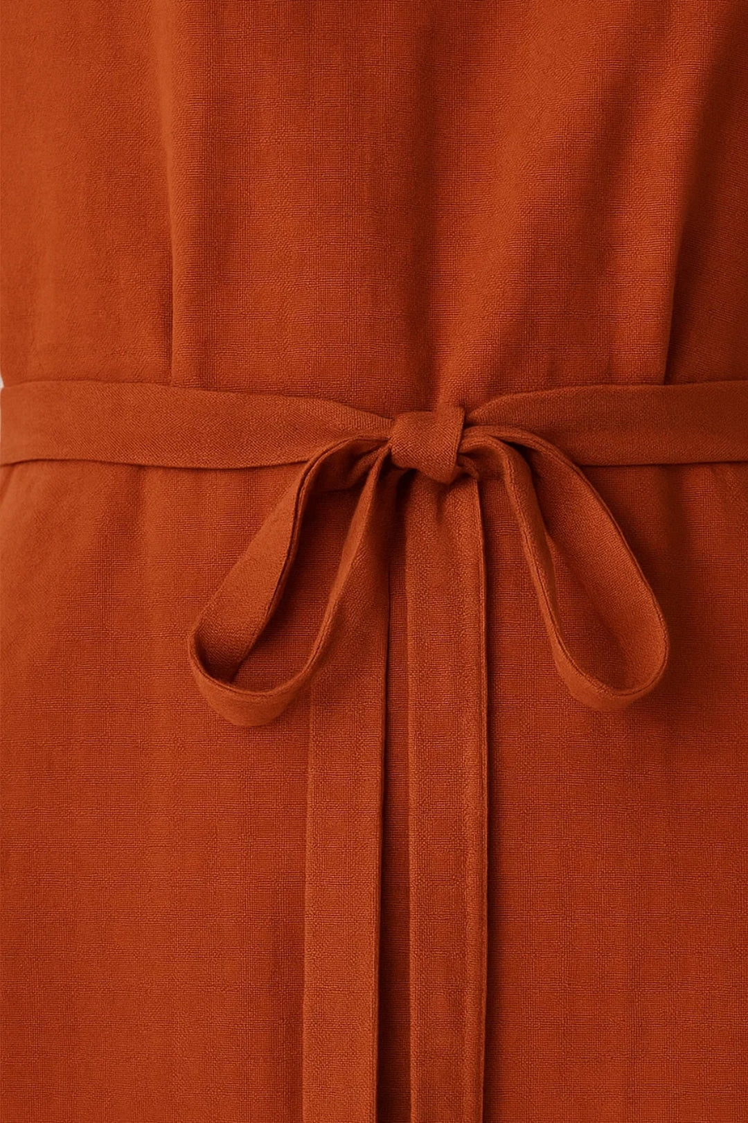 Midi Jurk Dames Mouwloos met Strikceintuur Elegant Zomerjurk