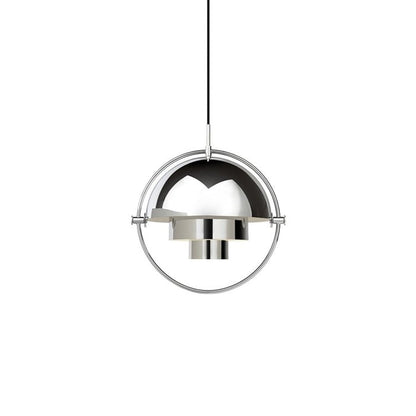 Hanglamp metaal staal E27 zwart messing eettafel woonkamer Scandinavisch design hanglamp draaibare kap modern
