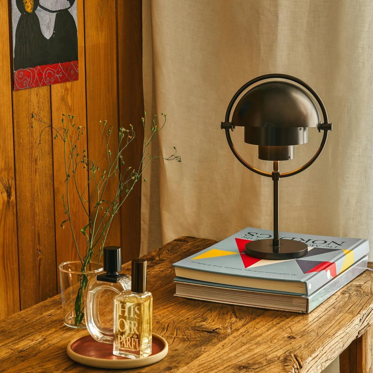 Draagbare Tafellamp met Geïntegreerde LED en USB-Oplaadbare Batterij – Dimbaar 330 Lumen 3000K Modern Design