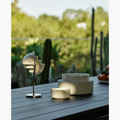 Draagbare Tafellamp met Geïntegreerde LED en USB-Oplaadbare Batterij – Dimbaar 330 Lumen 3000K Modern Design