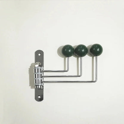 Wandkapstok Metaal Retro 3 of 4 Haken Zwart Wit Groen Rood Hal Slaapkamer
