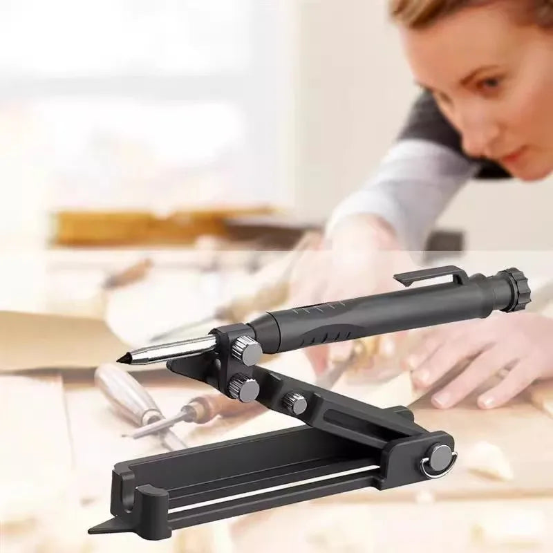 Modulaire Markeertool voor Precisie | Gereedschap voor Timmerman Doe-het-zelver Bouw en Klussen | Aluminium Meetinstrument Meetliniaal