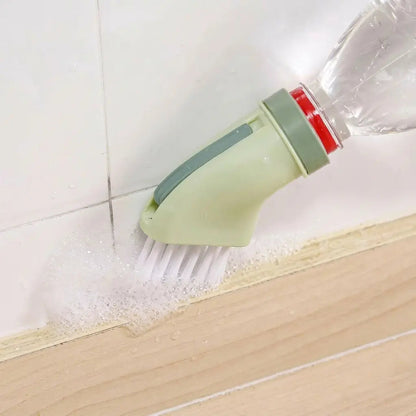 Voegenborstel met Wateraansluiting voor Keuken en Badkamer | Multifunctionele Schoonmaakborstel voor Tegels, Ramen en Douchegoten | Hygiënische Reinigingsborstel met Geïntegreerde Waterdoorvoer