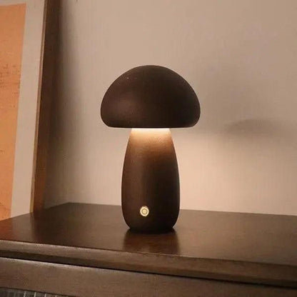 Tafellamp Paddenstoel Dimbaar USB Oplaadbaar Warm Wit