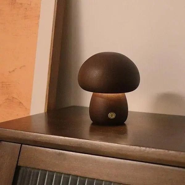 Tafellamp Paddenstoel Dimbaar USB Oplaadbaar Warm Wit