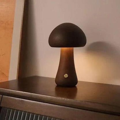 Tafellamp Paddenstoel Dimbaar USB Oplaadbaar Warm Wit