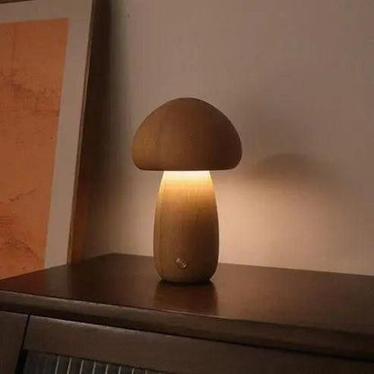 Tafellamp Paddenstoel Dimbaar USB Oplaadbaar Warm Wit