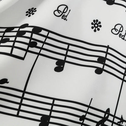 Muzikale Jurk Zomerjurk Feestelijke Bloemenprint