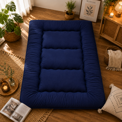 Opvouwbaar Futonmatras 10cm Dik Japanse Slaapmat Volwassenen Kinderen Tatami Yogamat Reisbed Gastenkamer