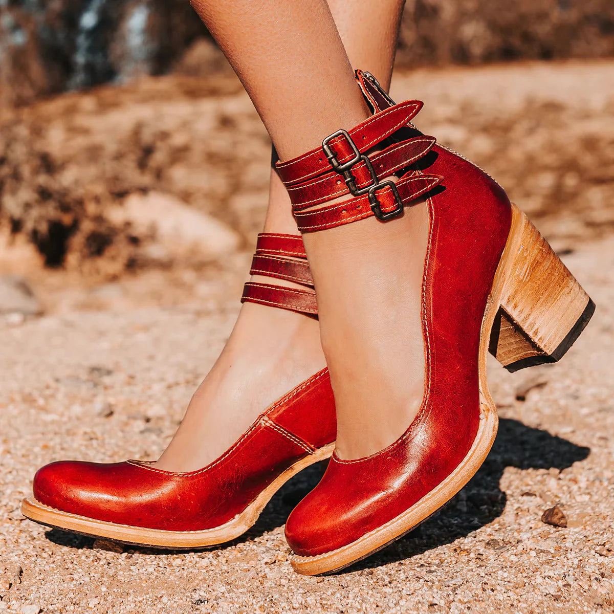 Dames Pumps Met Enkelbandje Stijlvol en Comfortabel