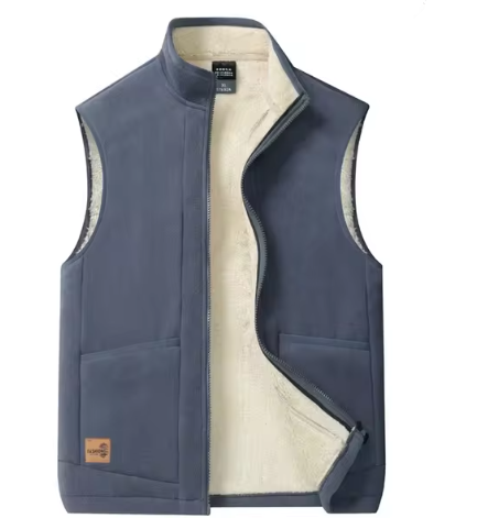 Heren Bodywarmer Gewatteerd Warm en Comfortabel