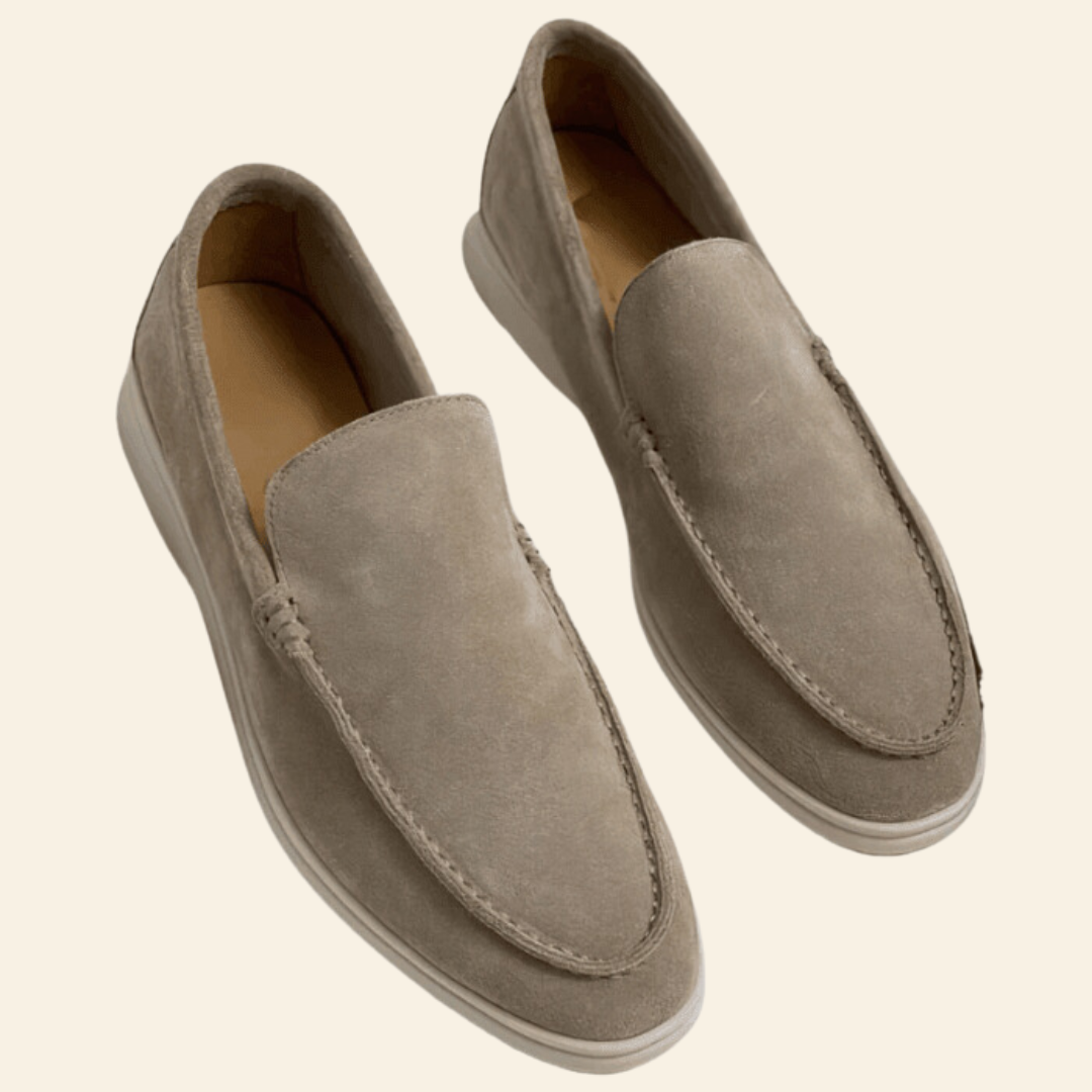 Mocassino van Suede Leer Bruin Elegant Design - StudioMarella