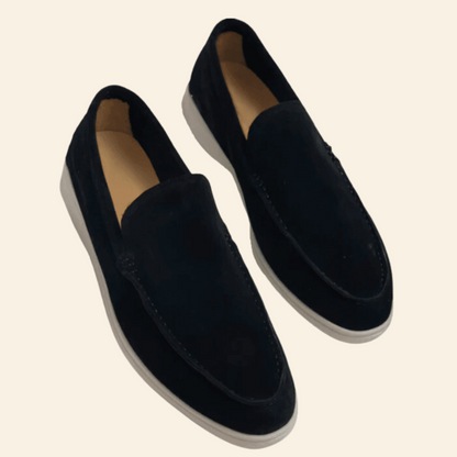 Mocassino van Suede Leer Bruin Elegant Design