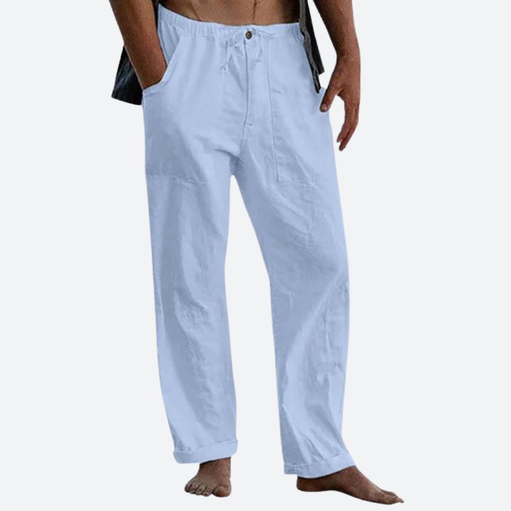 Linnen Herenbroek Casual Zomer Losse Fit
