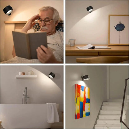 Draadloze Wandlamp met Afstandsbediening – Scandinavische LED Wandverlichting Zonder Kabel