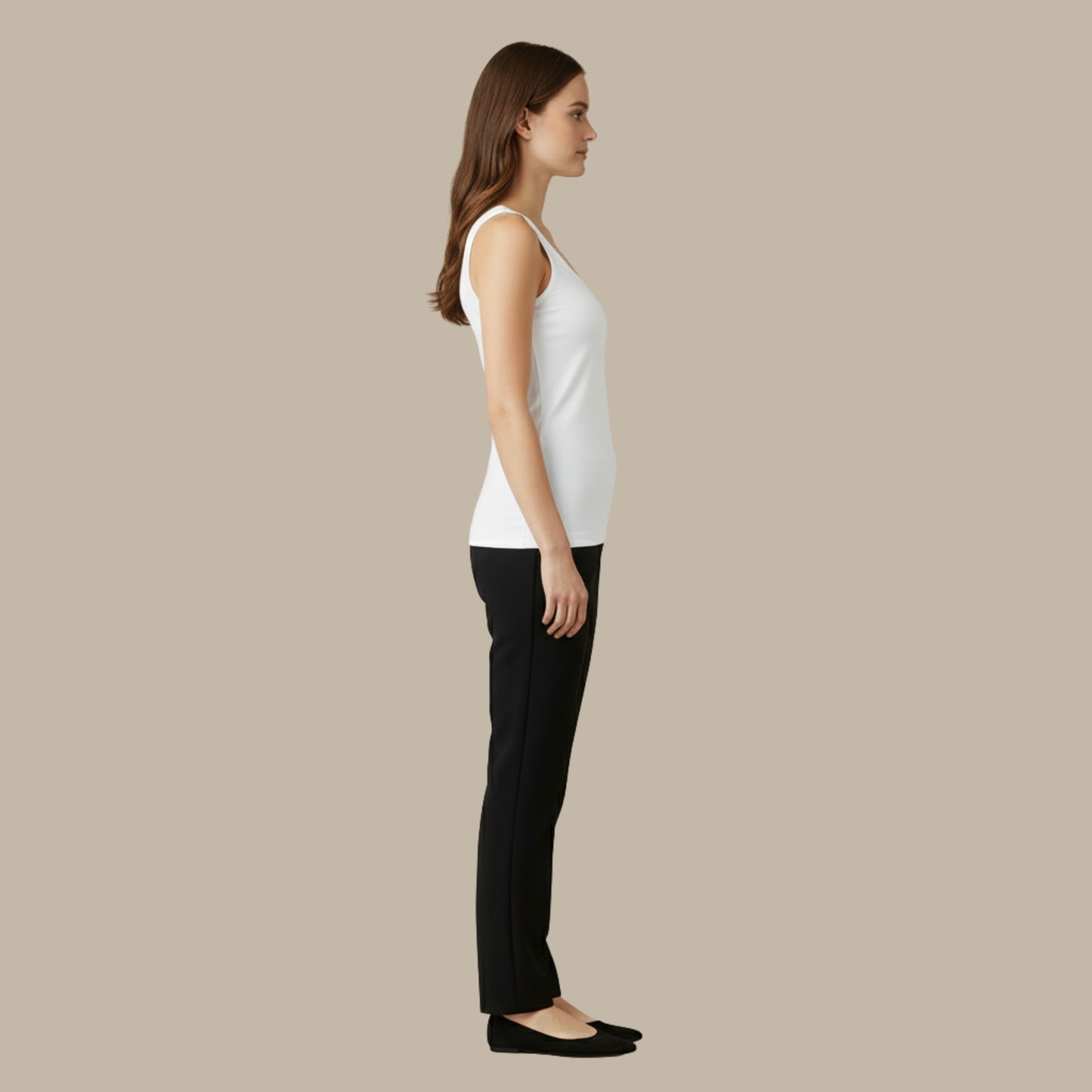 Vrouwen T-shirt Wit Zacht en Elegante