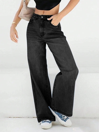 Hoge Jogging Jeans voor Vrouw