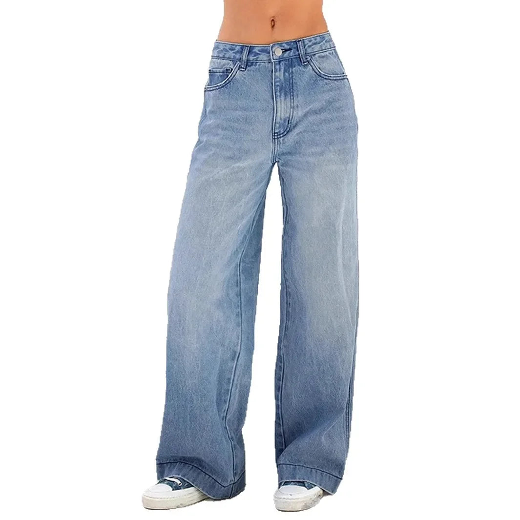 Hoge Jogging Jeans voor Vrouw