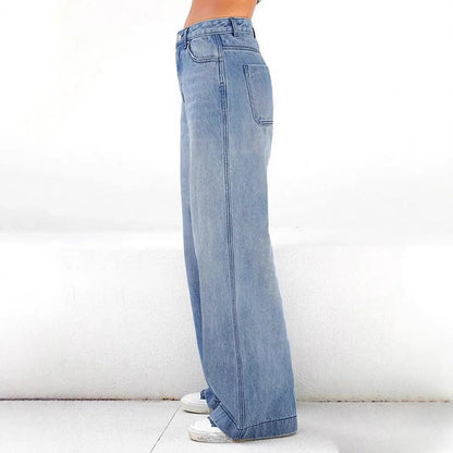 Hoge Jogging Jeans voor Vrouw