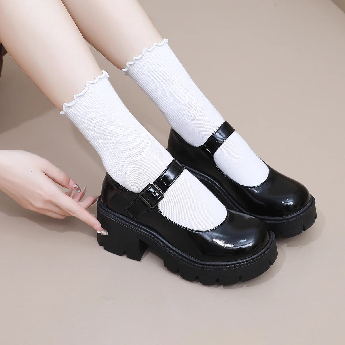 Dirndl Schoenen Classic Mary Jane Stijl