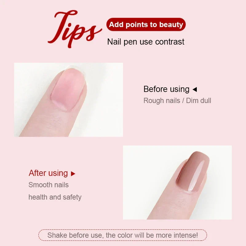 Nagelgel Stift Precisie Nail Art | Gel Kleur | Snel Drogende Nagellak | NailFlex gel nagellak pen precisie nail art thuis maniküre ontwerp patroon ombre