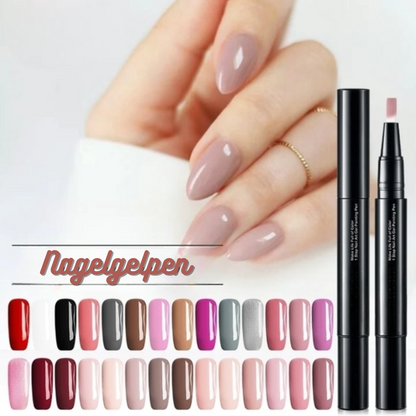 Nagelgel Stift Precisie Nail Art | Gel Kleur | Snel Drogende Nagellak | NailFlex gel nagellak pen precisie nail art thuis maniküre ontwerp patroon ombre