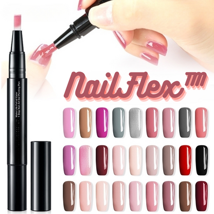Nagelgel Stift Precisie Nail Art | Gel Kleur | Snel Drogende Nagellak | NailFlex gel nagellak pen precisie nail art thuis maniküre ontwerp patroon ombre