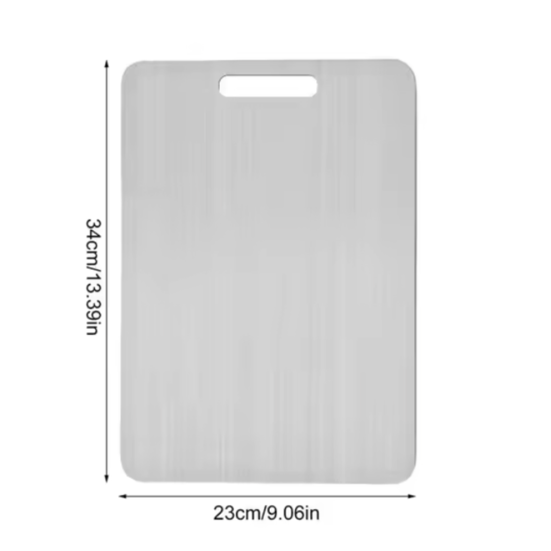 Metalen Snijplank Antibacterieel – Krasvast en Hygiënisch – 20x29 t/m 30x46 cm