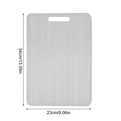 Metalen Snijplank Antibacterieel – Krasvast en Hygiënisch – 20x29 t/m 30x46 cm