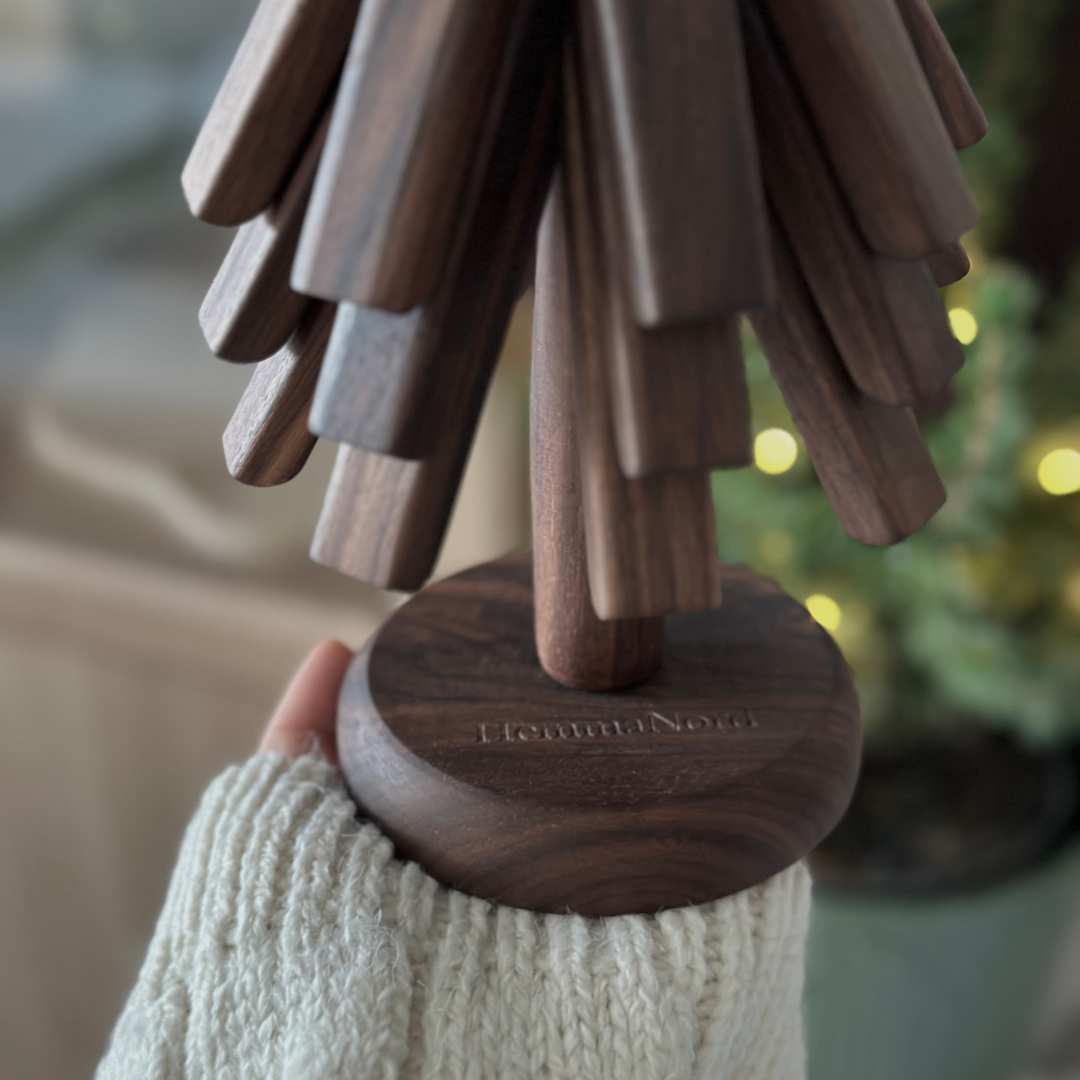 Houten Pannenboom Pannenonderzetter Standaard Naturel Massief Hout Scandinavisch Keuken