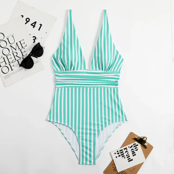 Dames Badpak Eénstuk Kort Zwemkleding