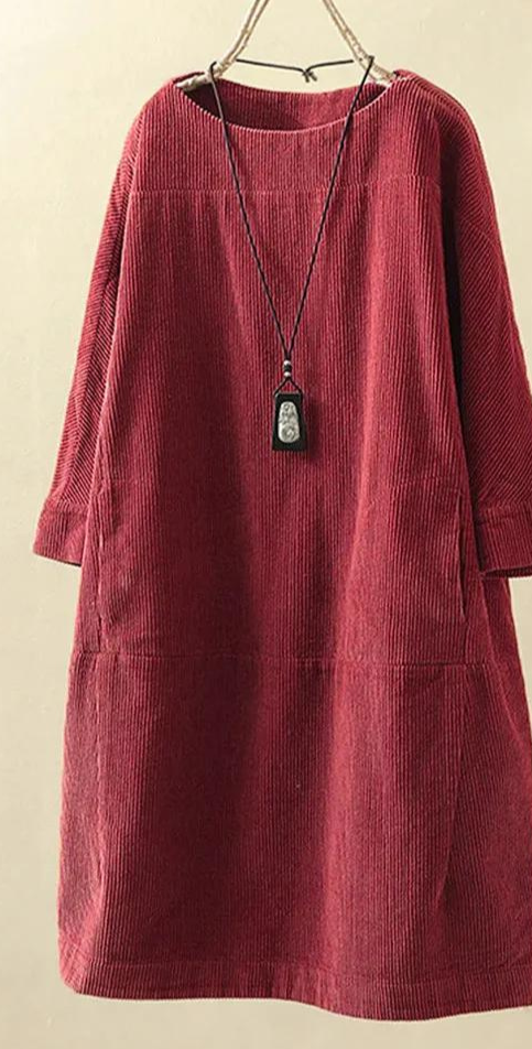 Retro Jurk Elegant Tijdloos voor Vrouw
