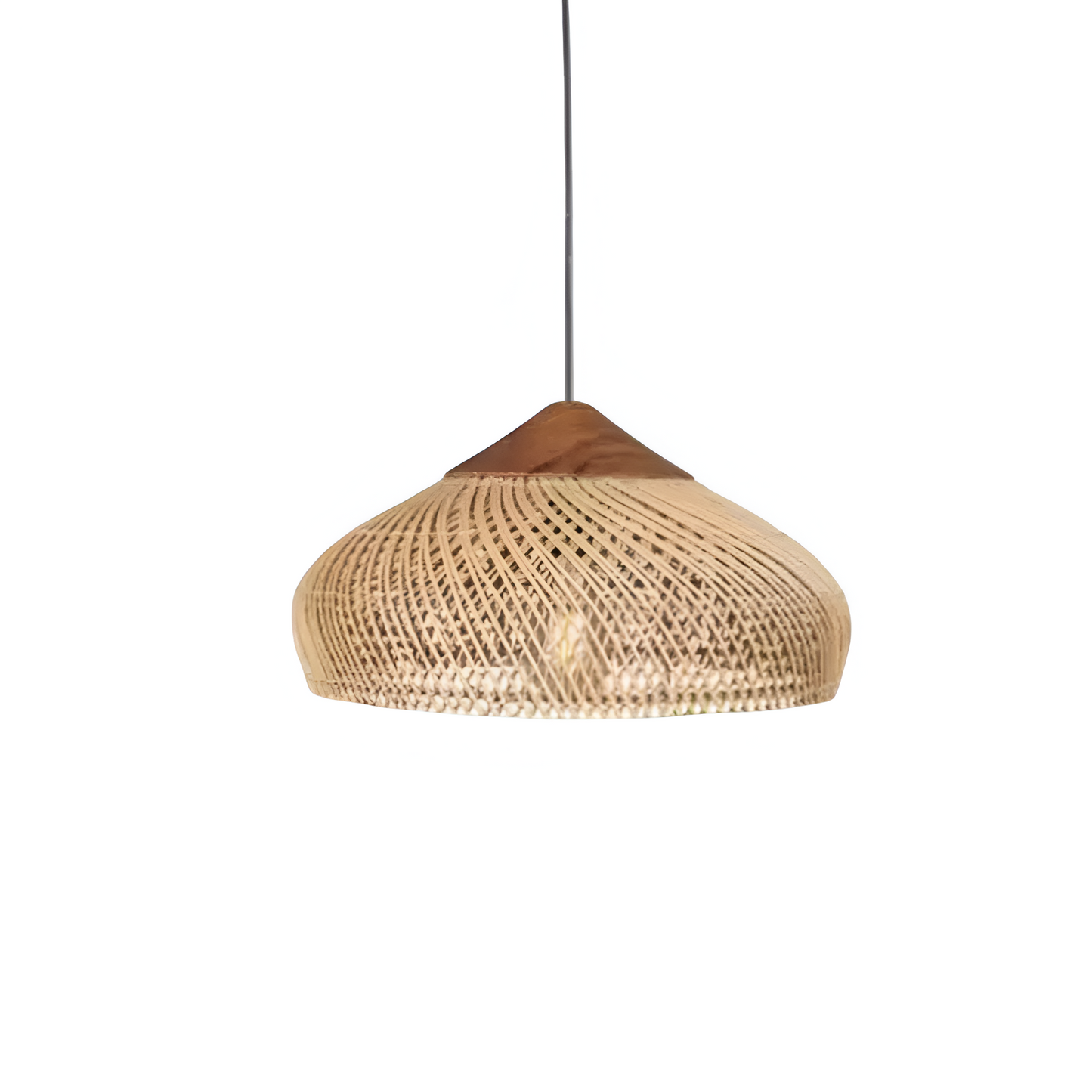 Hanglamp Rattan Bamboe Handgevlochten Bohemian Retro E27 Ø40 Ø60 Eetkamer