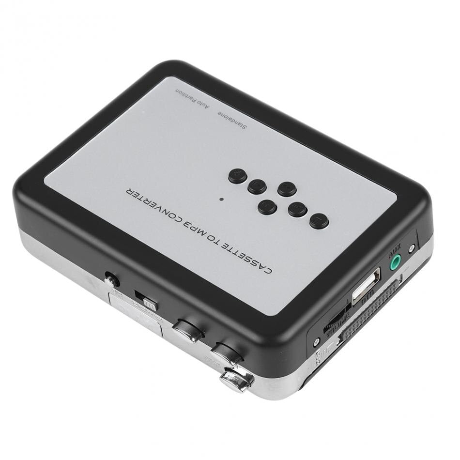 Draagbare Cassetterecorder met USB Digitalisering | Retro Audiospeler voor MP3 Conversie