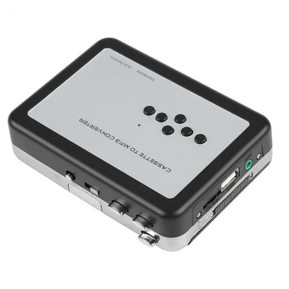 Draagbare Cassetterecorder met USB Digitalisering | Retro Audiospeler voor MP3 Conversie