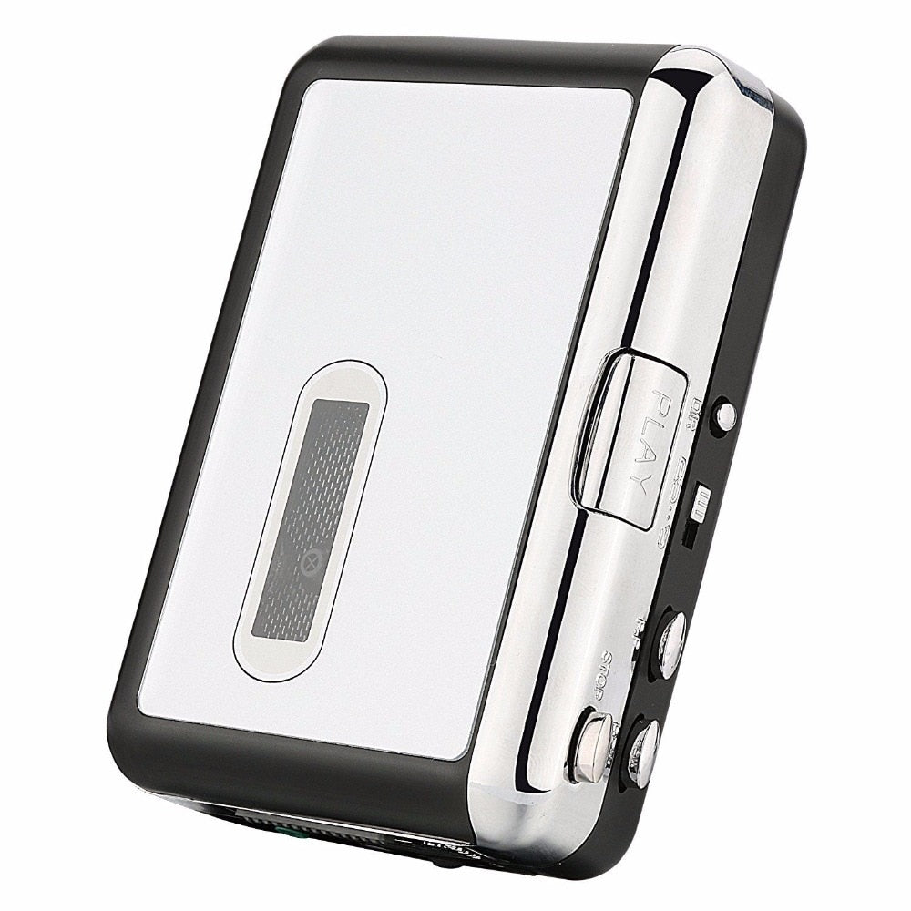 Draagbare Cassetterecorder met USB Digitalisering | Retro Audiospeler voor MP3 Conversie